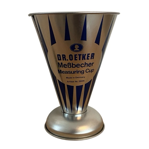 Dr. Oetker Metal Measuring Cup MeBbecher - Picture 1 of 6